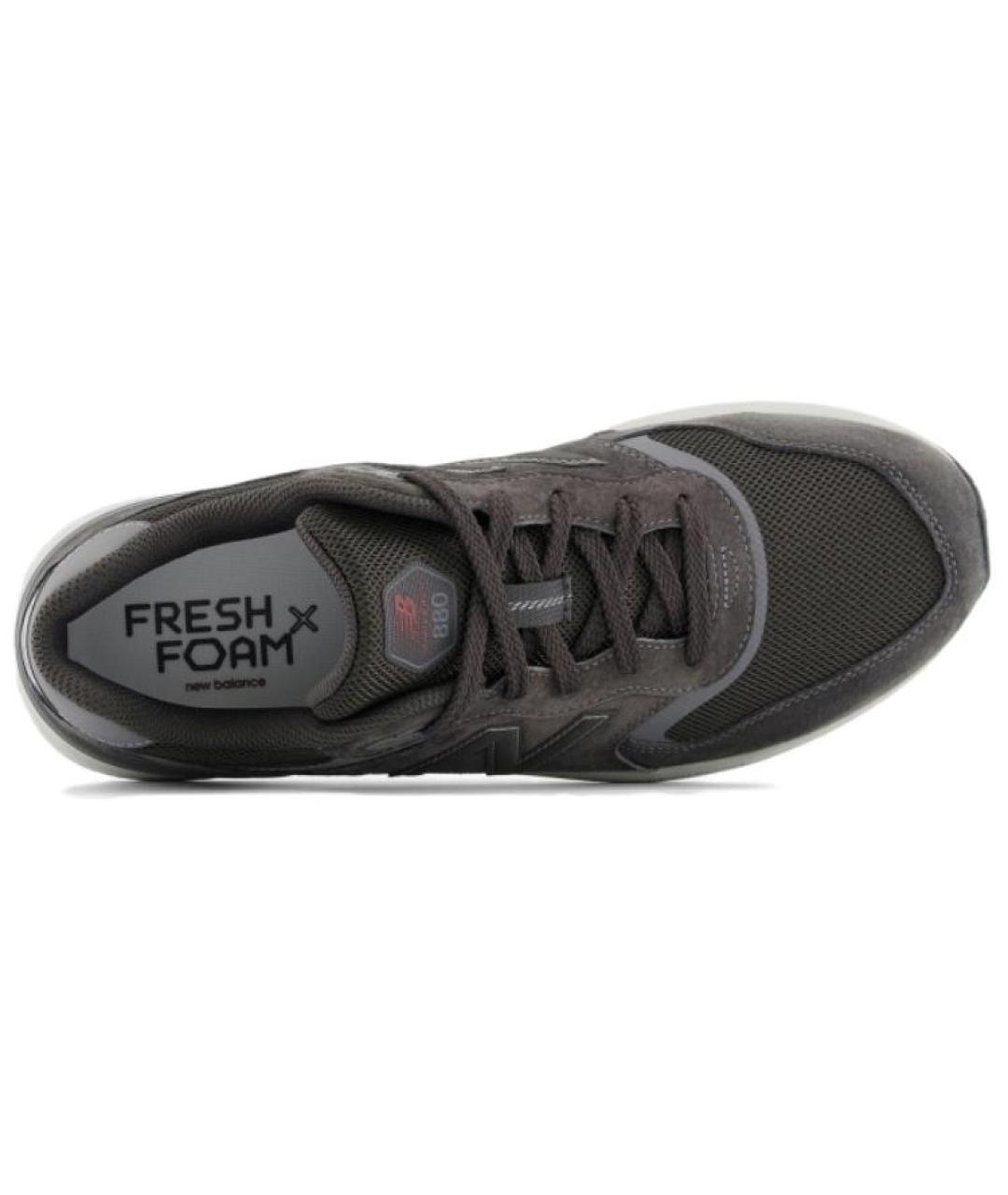NEW BALANCE Серые низкие кроссовки / кеды, фото 4