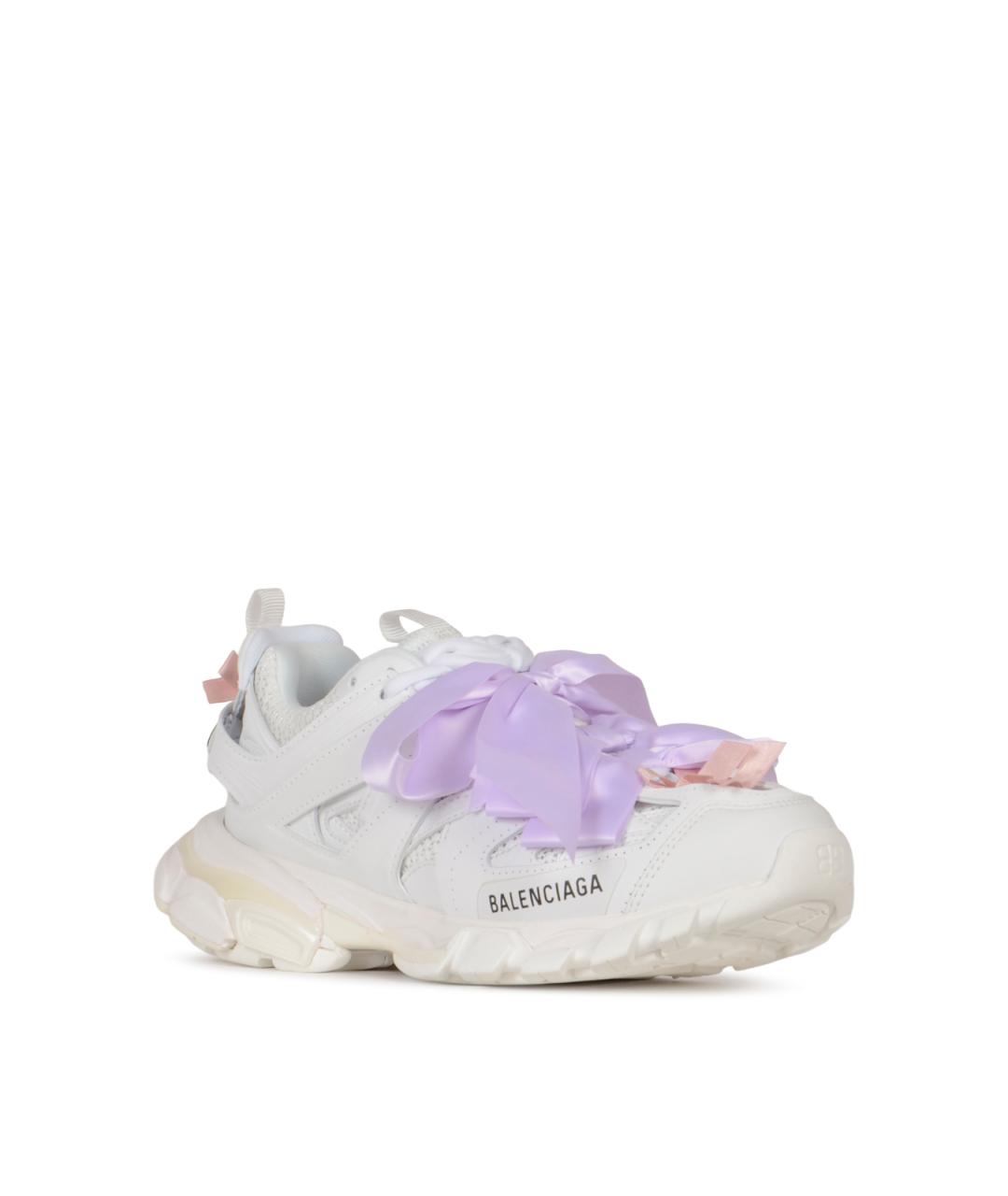 BALENCIAGA Белые синтетические кроссовки, фото 2