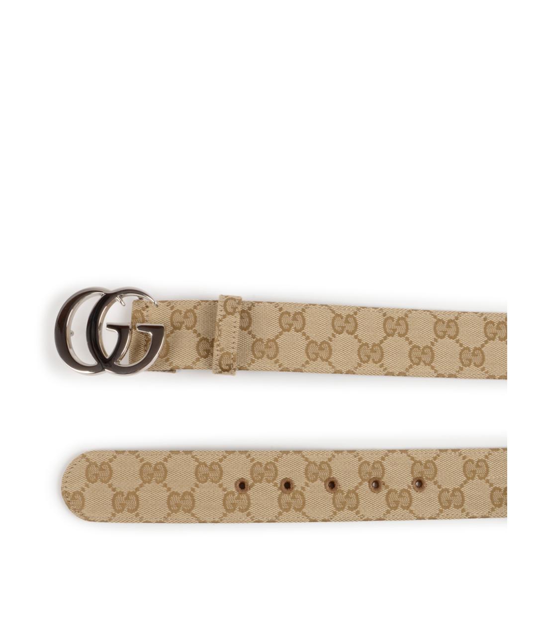 GUCCI Бежевый ремень, фото 2