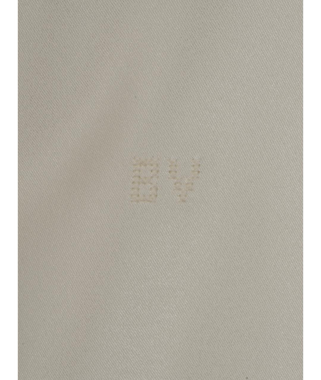 BOTTEGA VENETA Белая шелковая блузы, фото 5