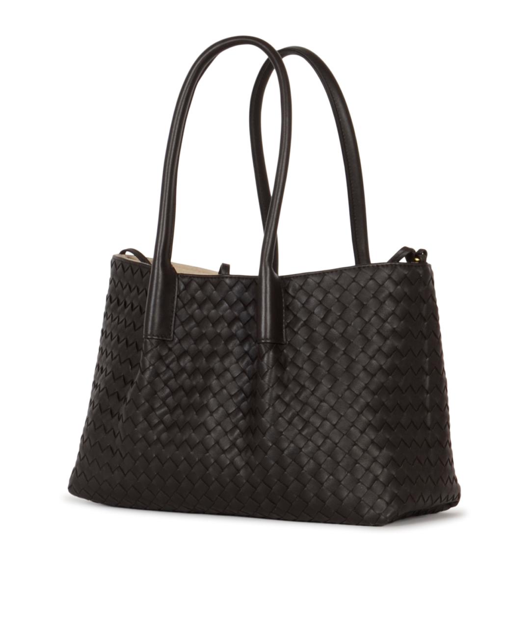 BOTTEGA VENETA Черная сумка тоут, фото 2