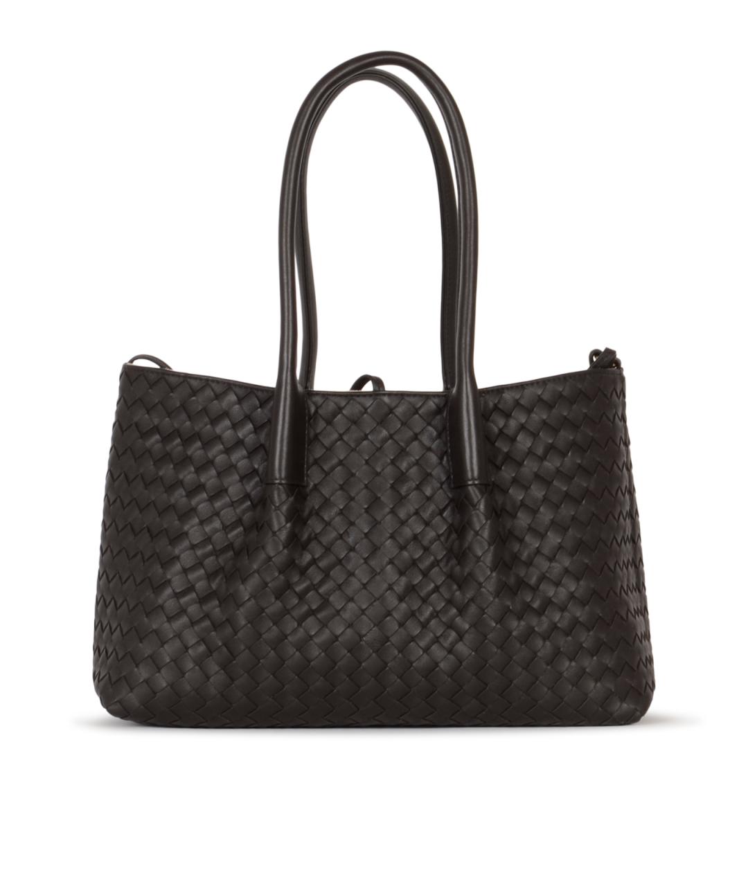 BOTTEGA VENETA Черная сумка тоут, фото 1