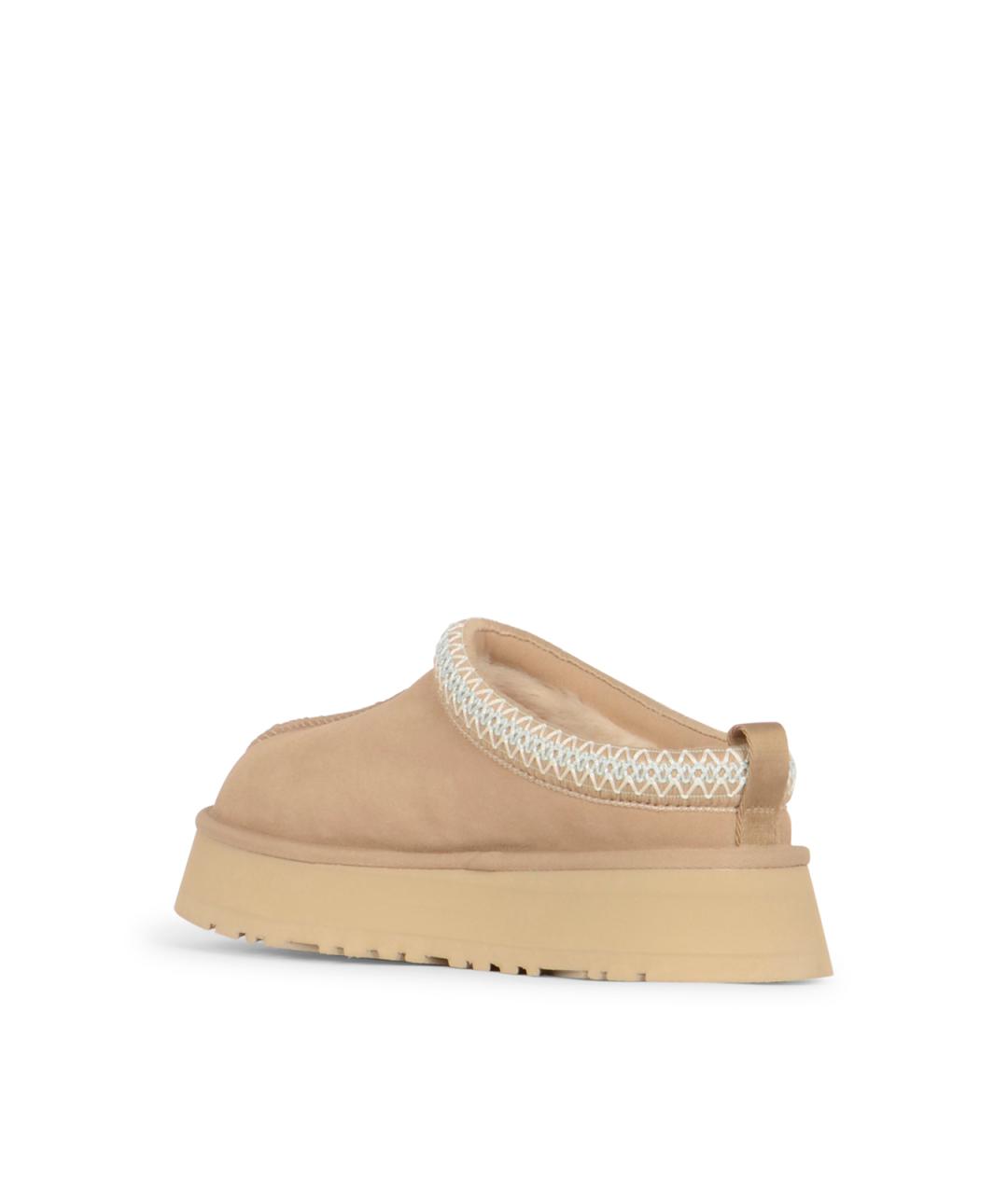 UGG AUSTRALIA Бежевые нубуковые сабо, фото 3