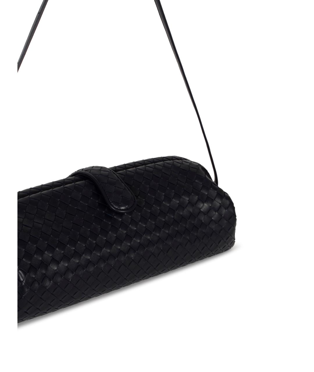 BOTTEGA VENETA Черная сумка с короткими ручками, фото 4