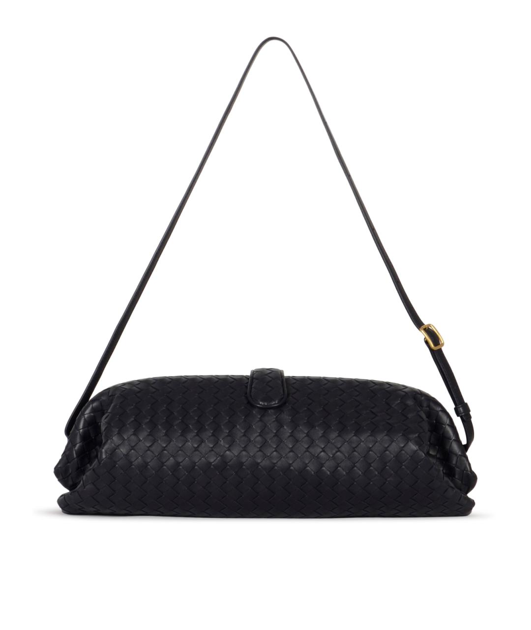 BOTTEGA VENETA Черная сумка с короткими ручками, фото 3