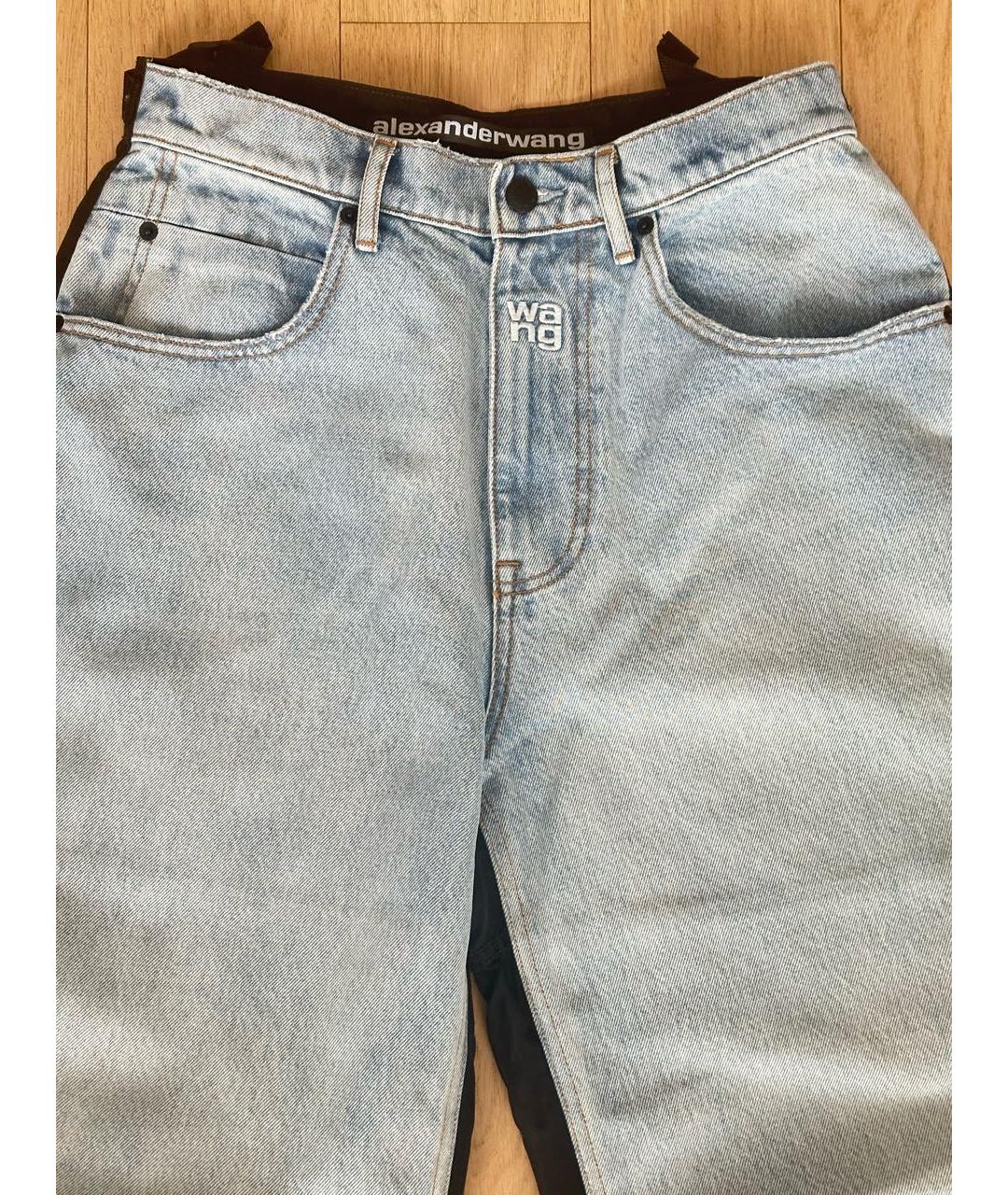 ALEXANDER WANG Голубые прямые джинсы, фото 2