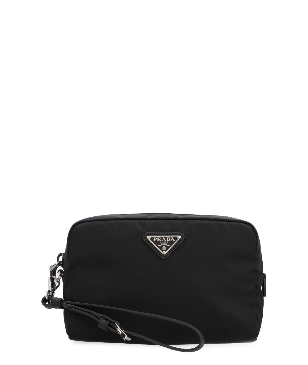 PRADA Черная тканевая косметичка, фото 1