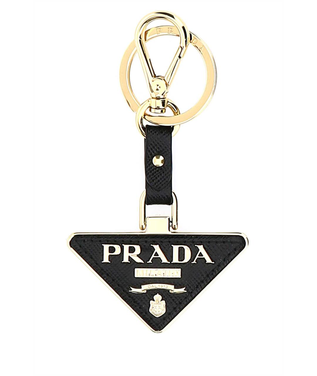 PRADA Черный брелок, фото 1
