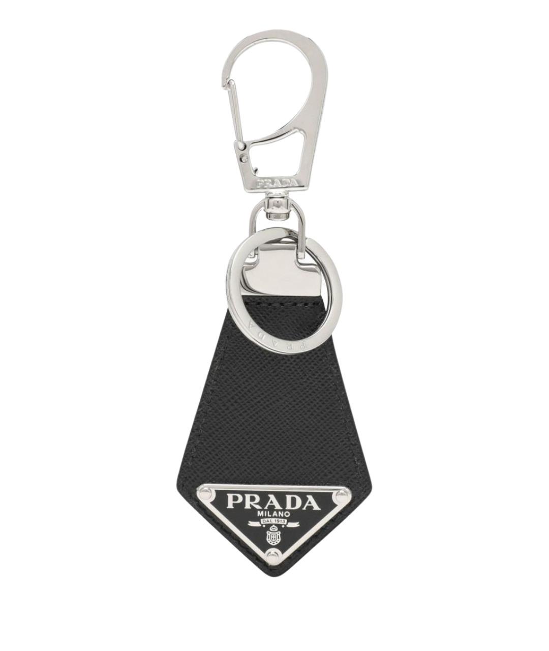PRADA Черный брелок, фото 1