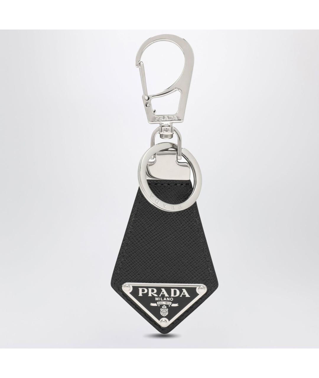 PRADA Черный брелок, фото 4