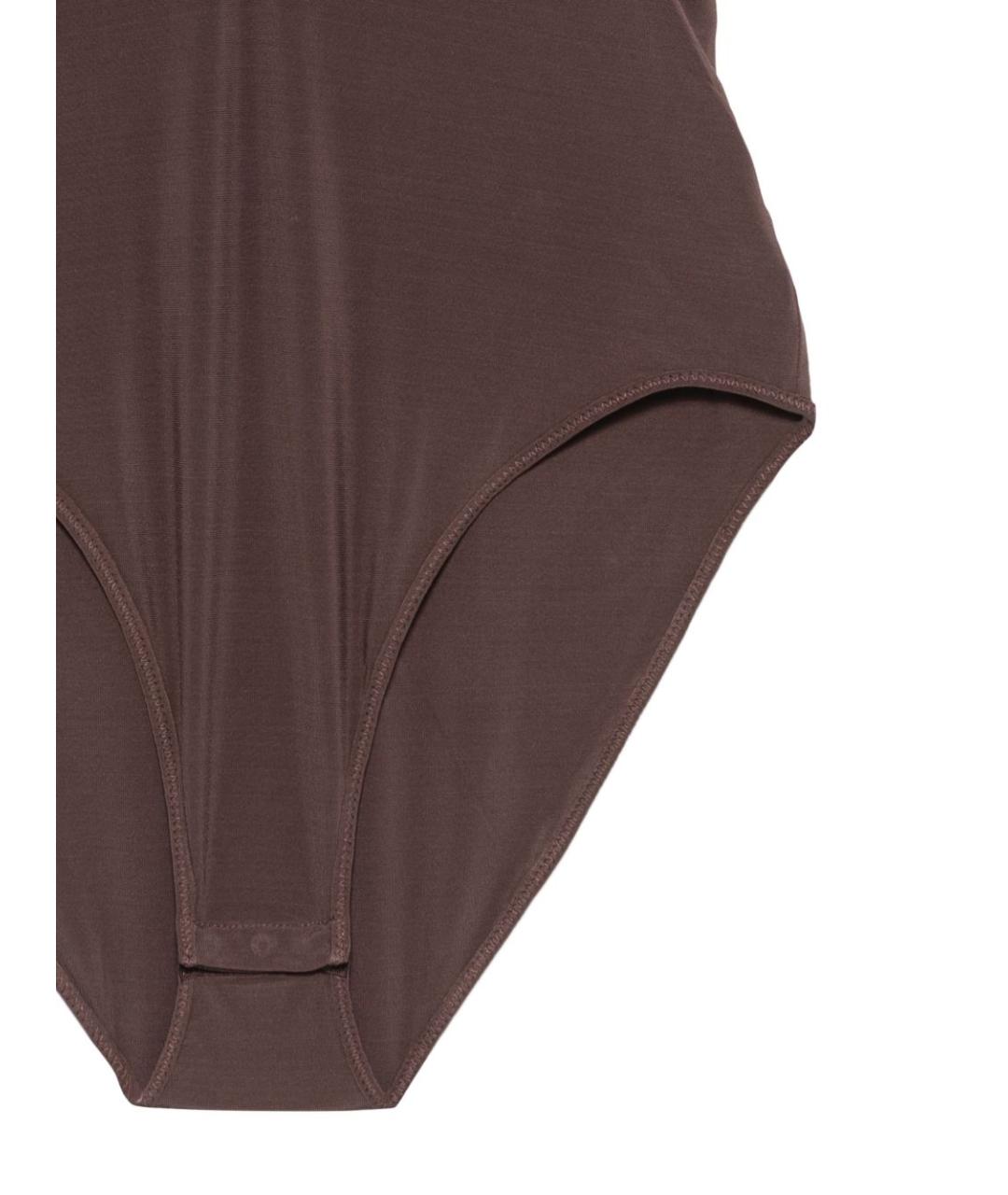ZIMMERMANN Коричневое вискозное боди, фото 3