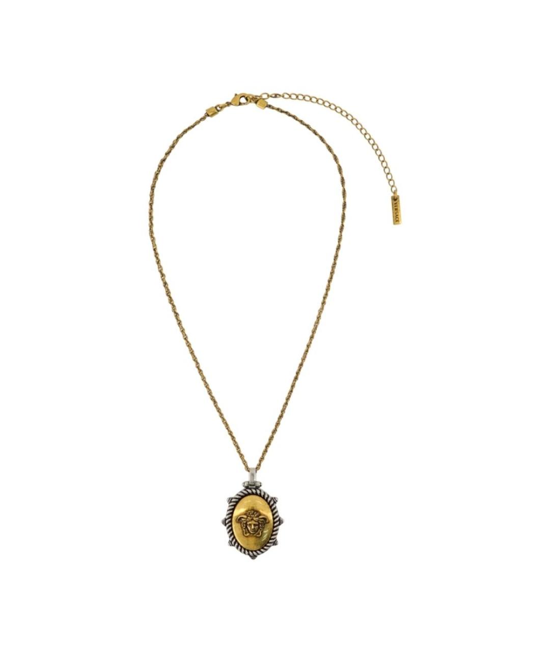 VERSACE Золотая металлическая цепочка, фото 3