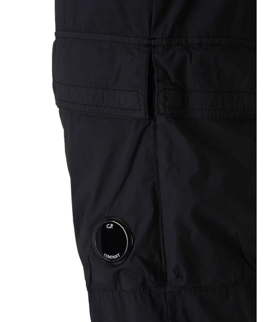 CP COMPANY Черные хлопковые повседневные брюки, фото 5