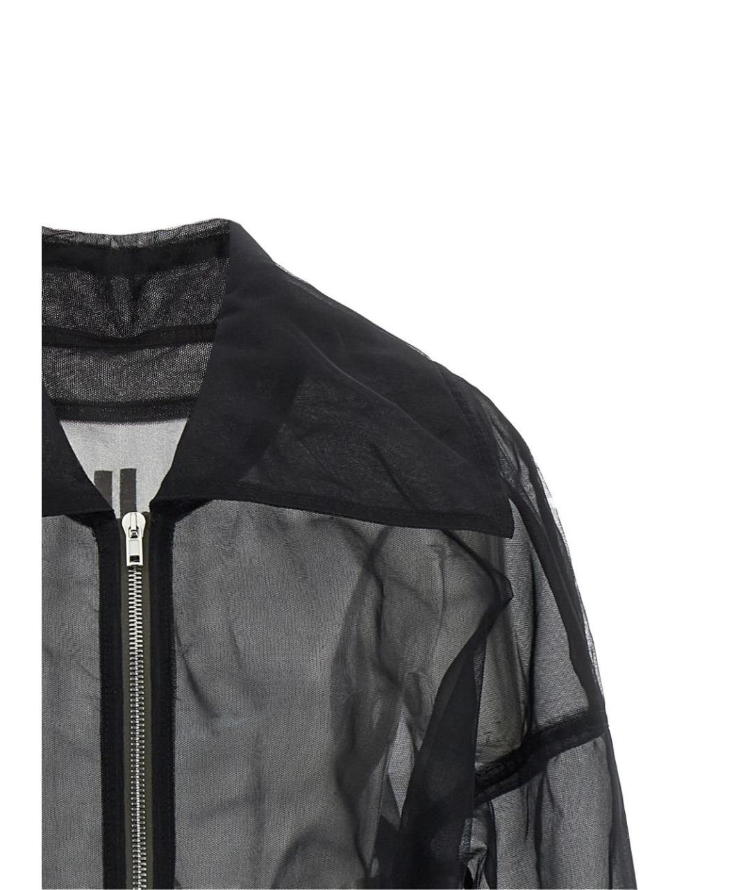 RICK OWENS Черная полиамидовая куртка, фото 3