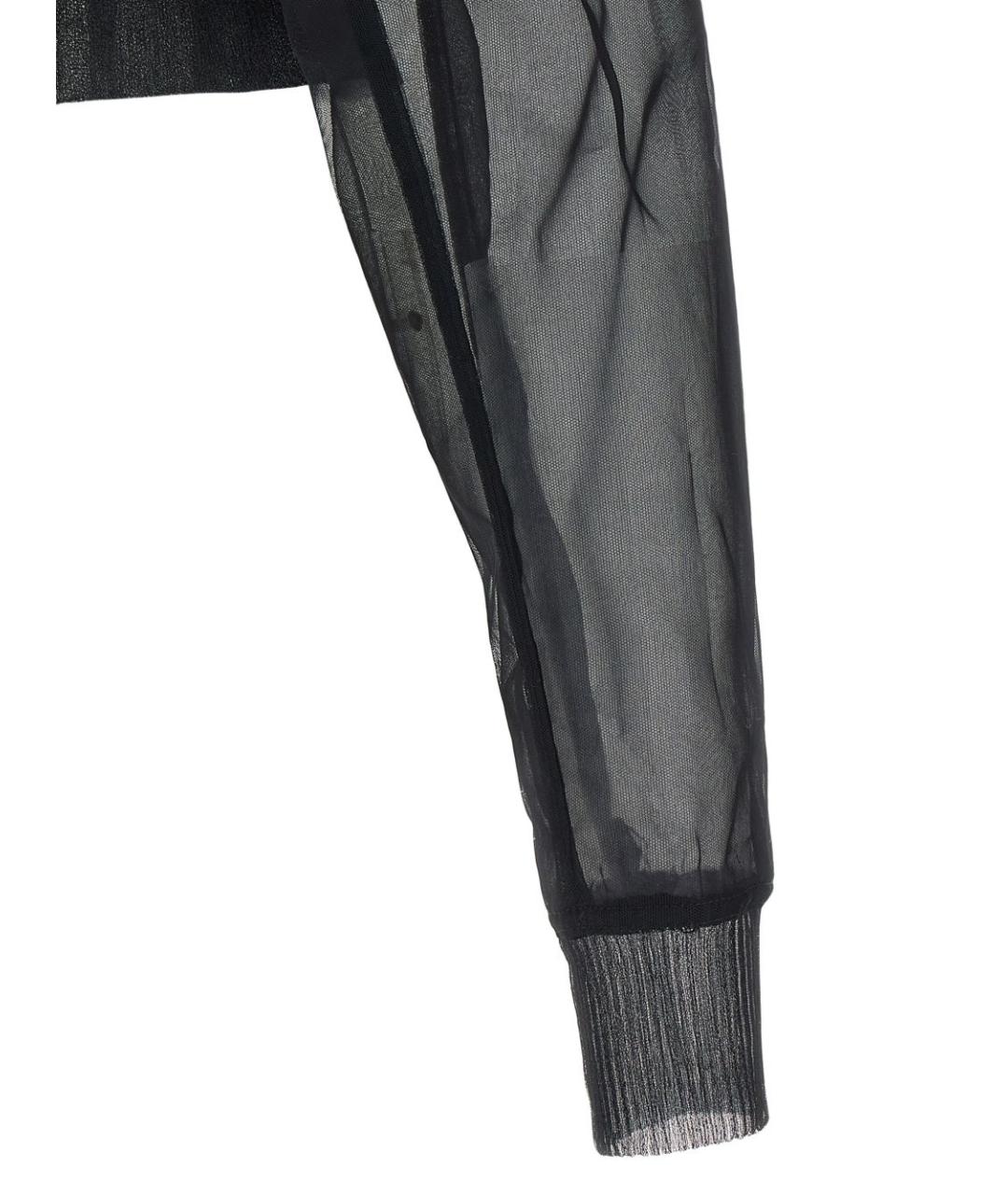 RICK OWENS Черная полиамидовая куртка, фото 2