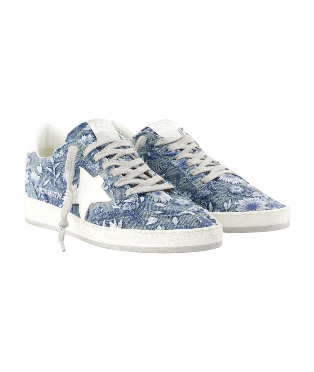 GOLDEN GOOSE DELUXE BRAND Синие кроссовки, фото 2