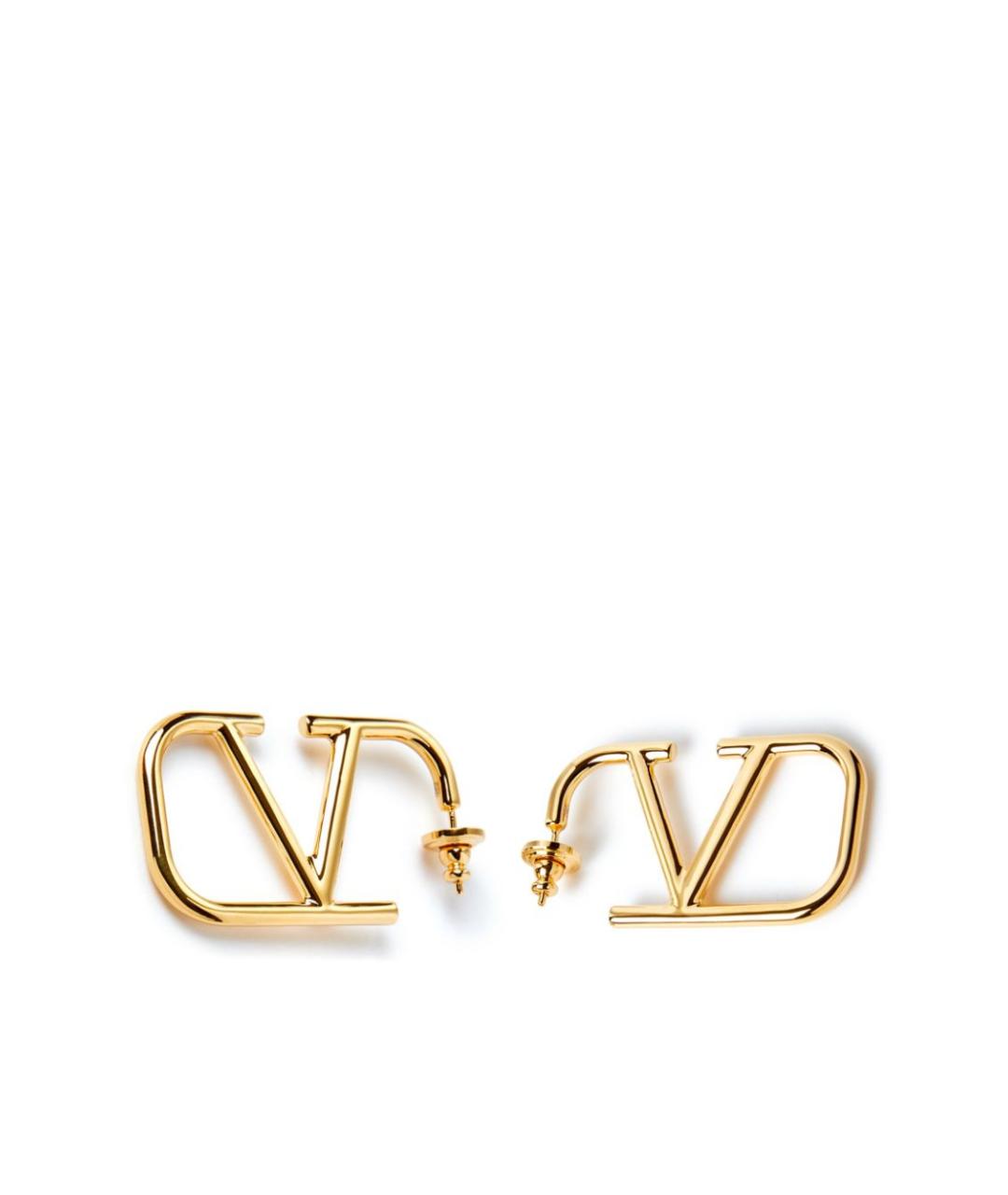 VALENTINO Золотые латунные серьги, фото 6