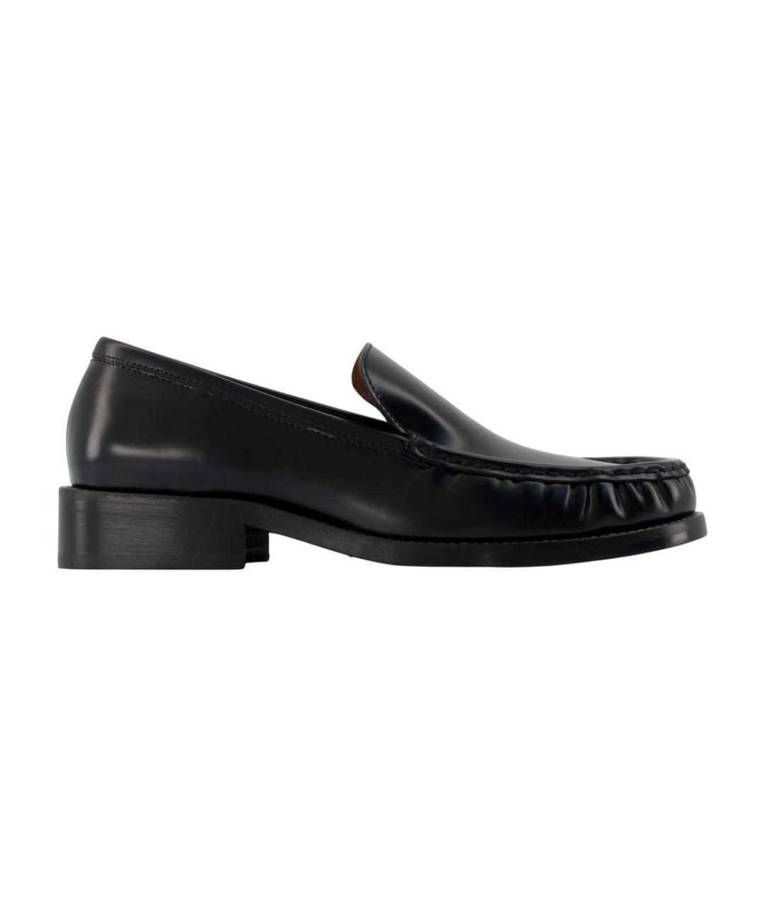 ACNE STUDIOS Черные кожаные лоферы, фото 3