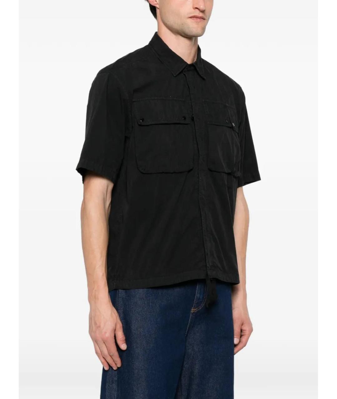 CP COMPANY Черная хлопковая кэжуал рубашка, фото 2