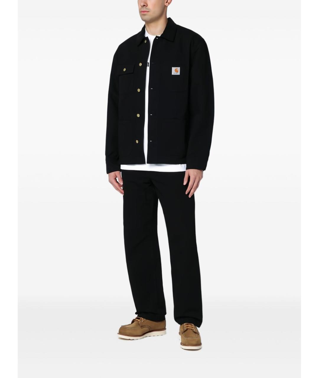 CARHARTT WIP Черная хлопковая куртка, фото 3