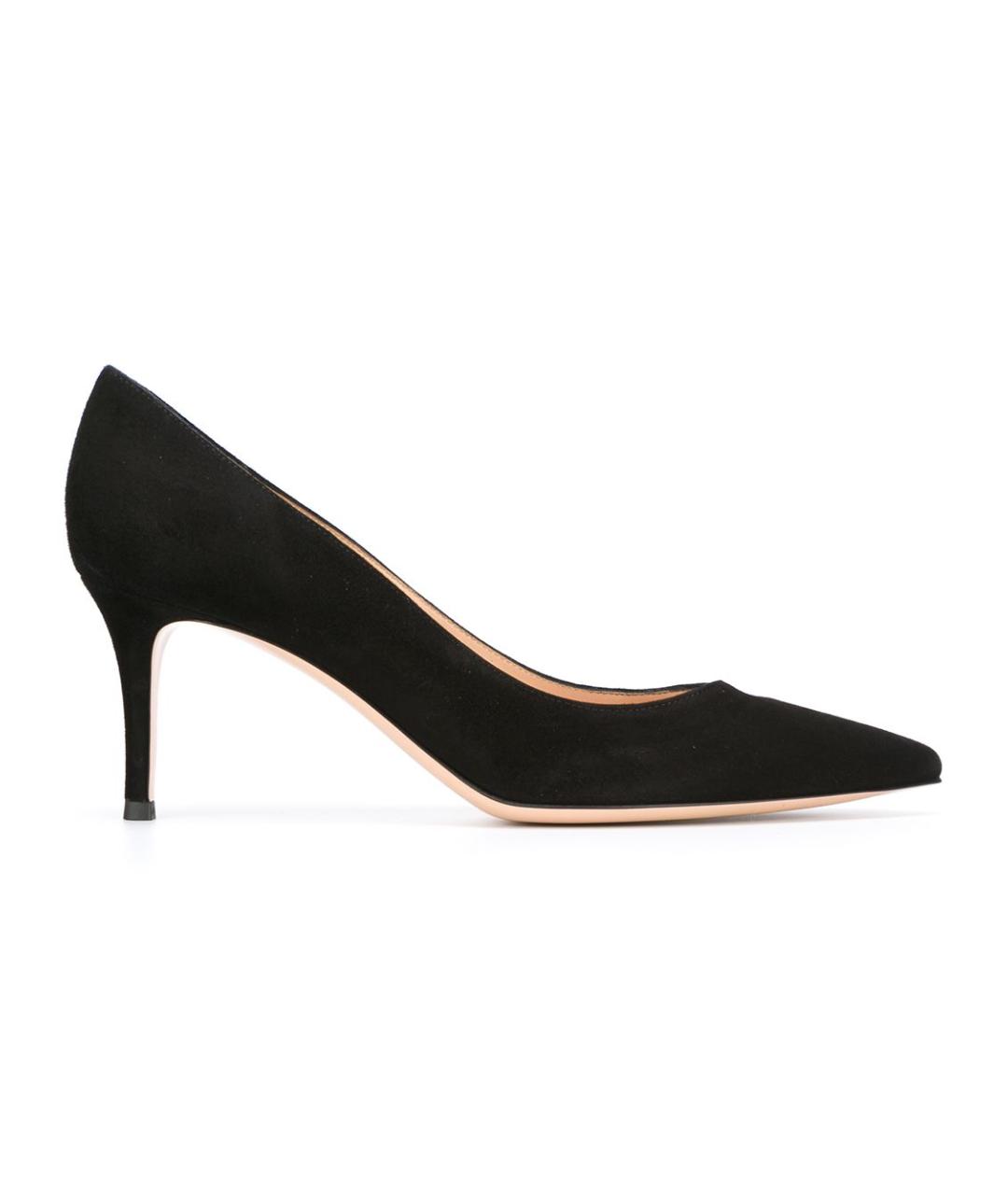 GIANVITO ROSSI Черные туфли, фото 1