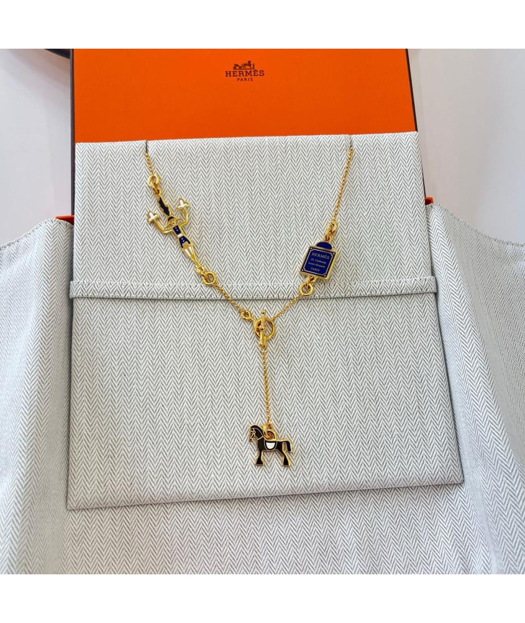 HERMES Зеленая подвеска, фото 3