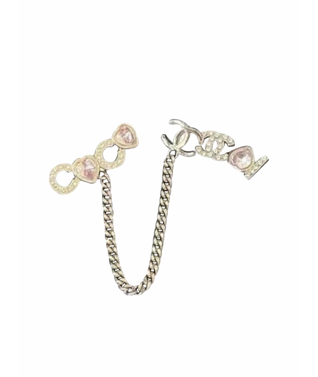 CHANEL Золотые серьги, фото 1
