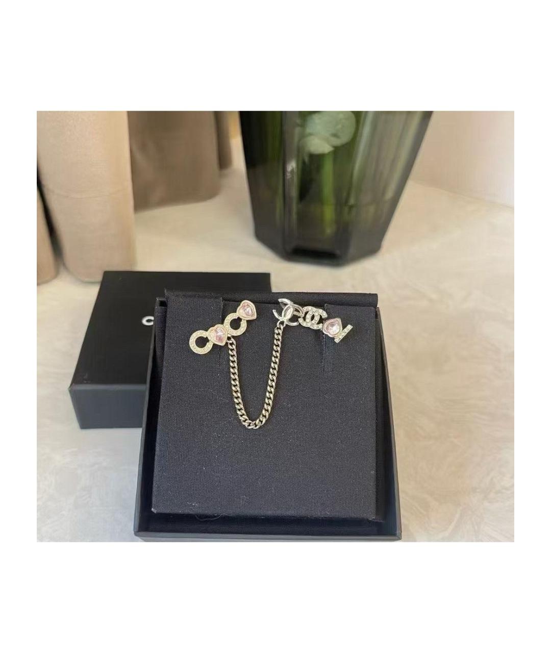 CHANEL Золотые серьги, фото 7