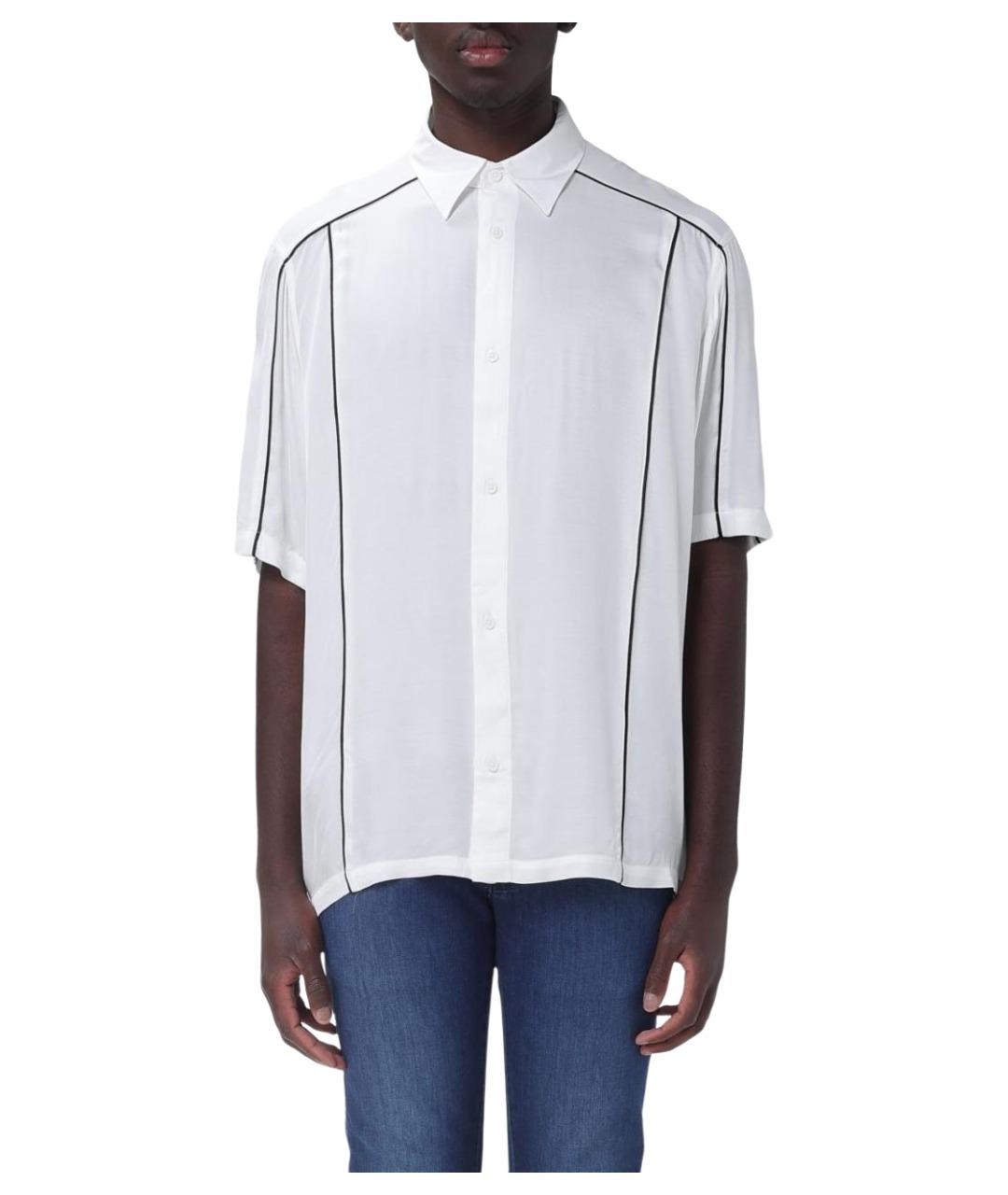 ARMANI EXCHANGE Белая кэжуал рубашка, фото 1