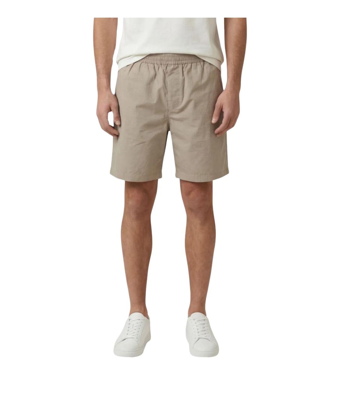 ARMANI EXCHANGE Бежевые хлопковые шорты, фото 2