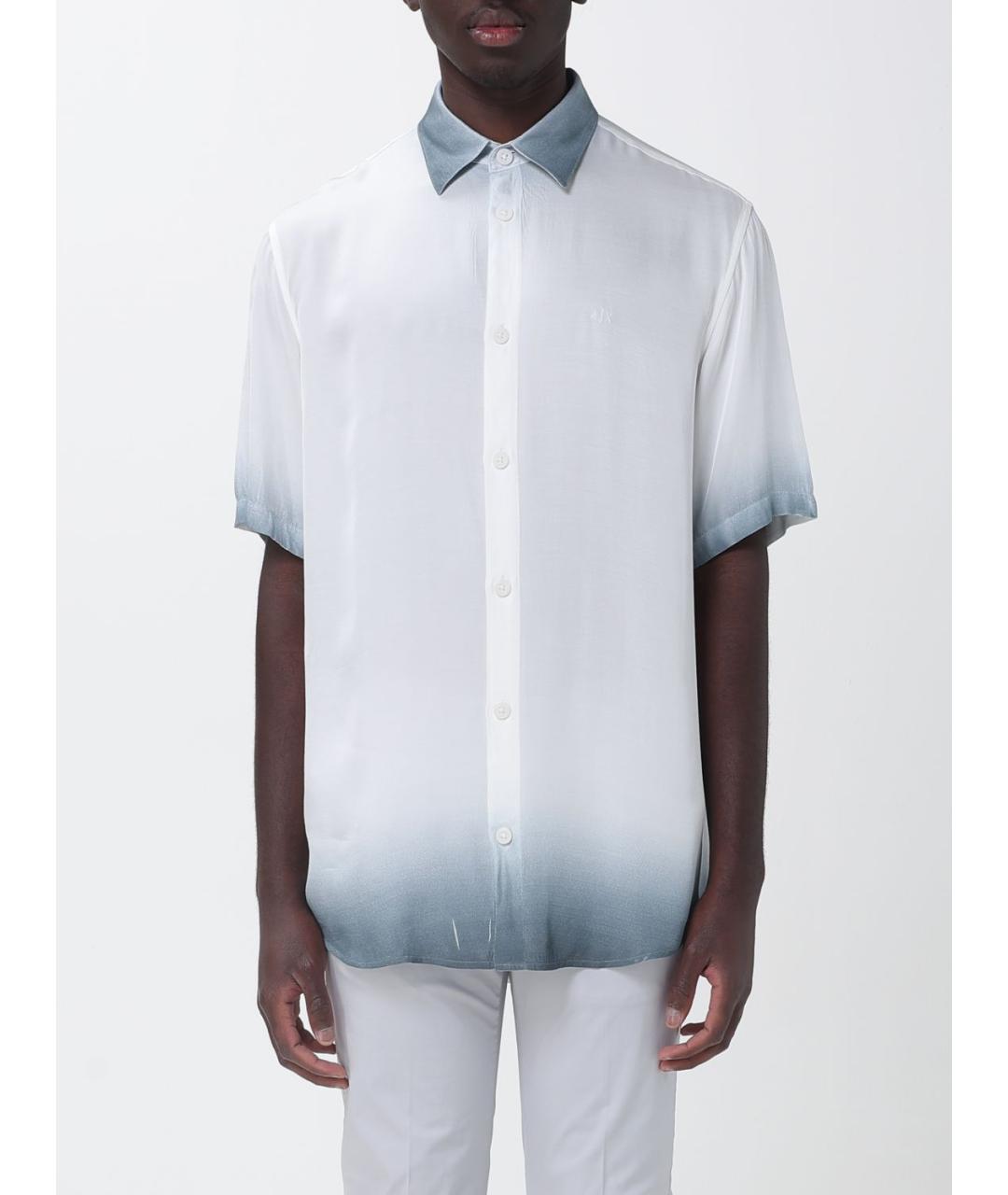 ARMANI EXCHANGE Белая кэжуал рубашка, фото 4