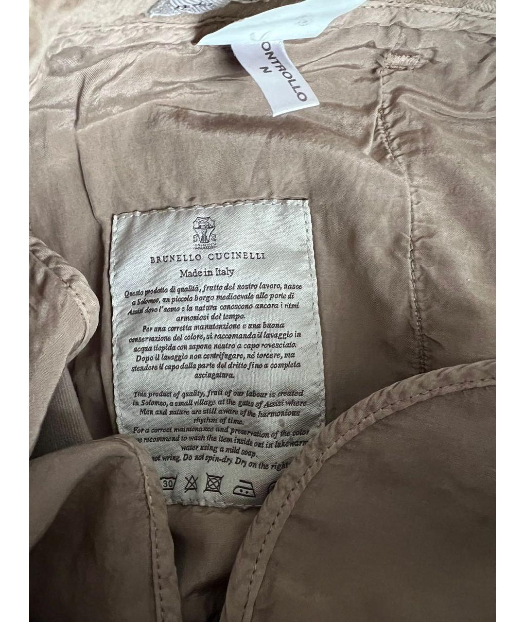 BRUNELLO CUCINELLI Брюки узкие, фото 5