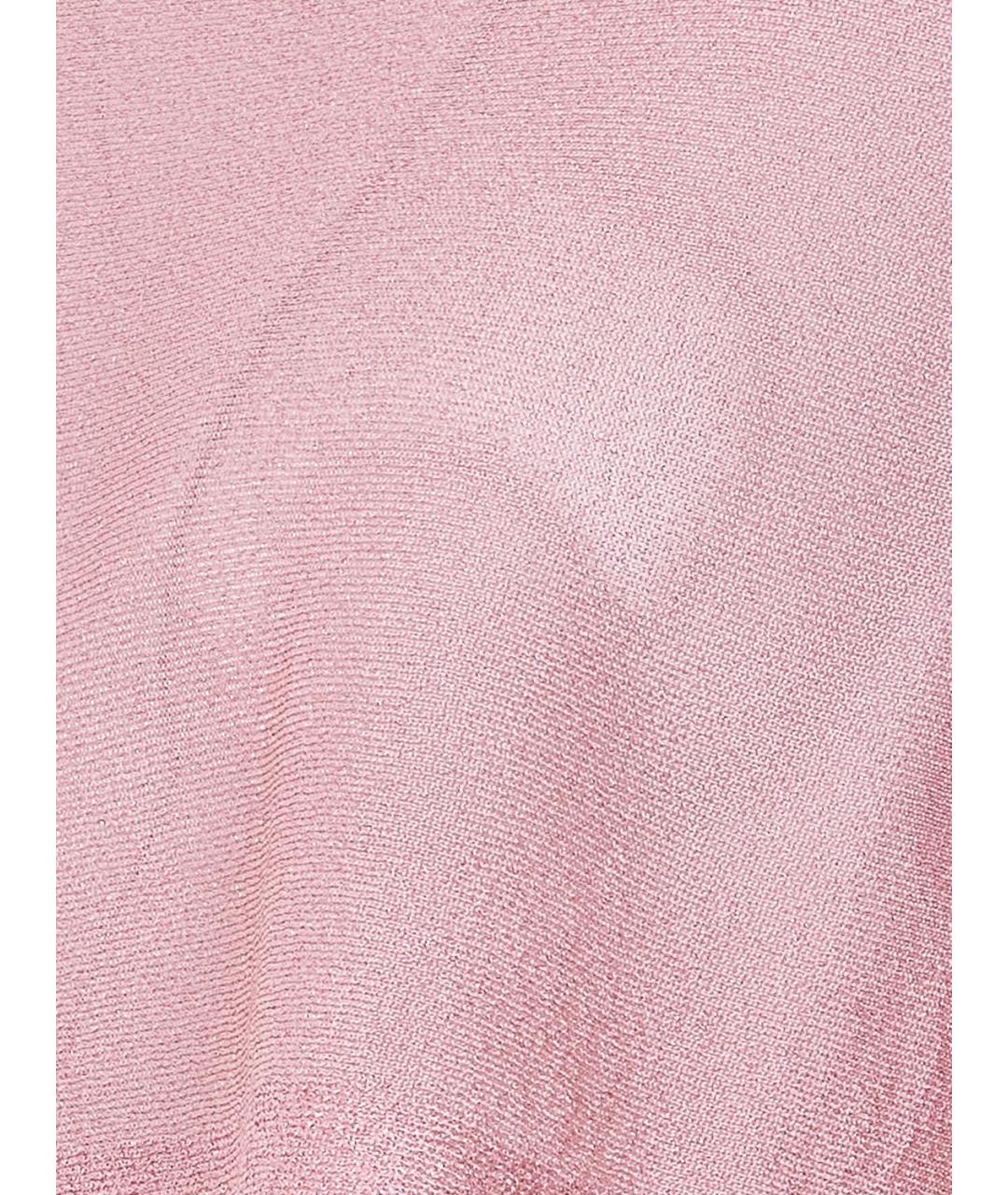 TWIN-SET Розовая вискозная блузы, фото 4