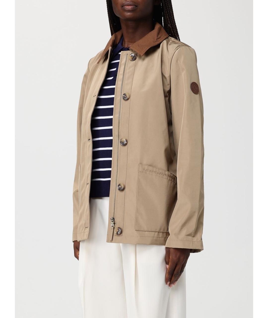 RALPH LAUREN Бежевая куртка, фото 3