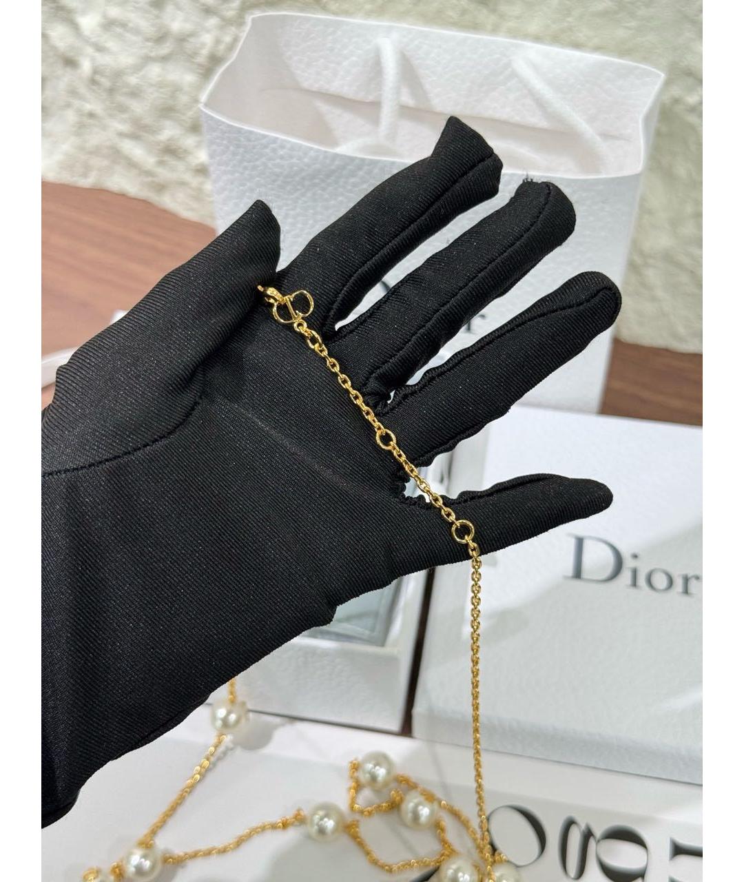 CHRISTIAN DIOR Золотое колье, фото 3