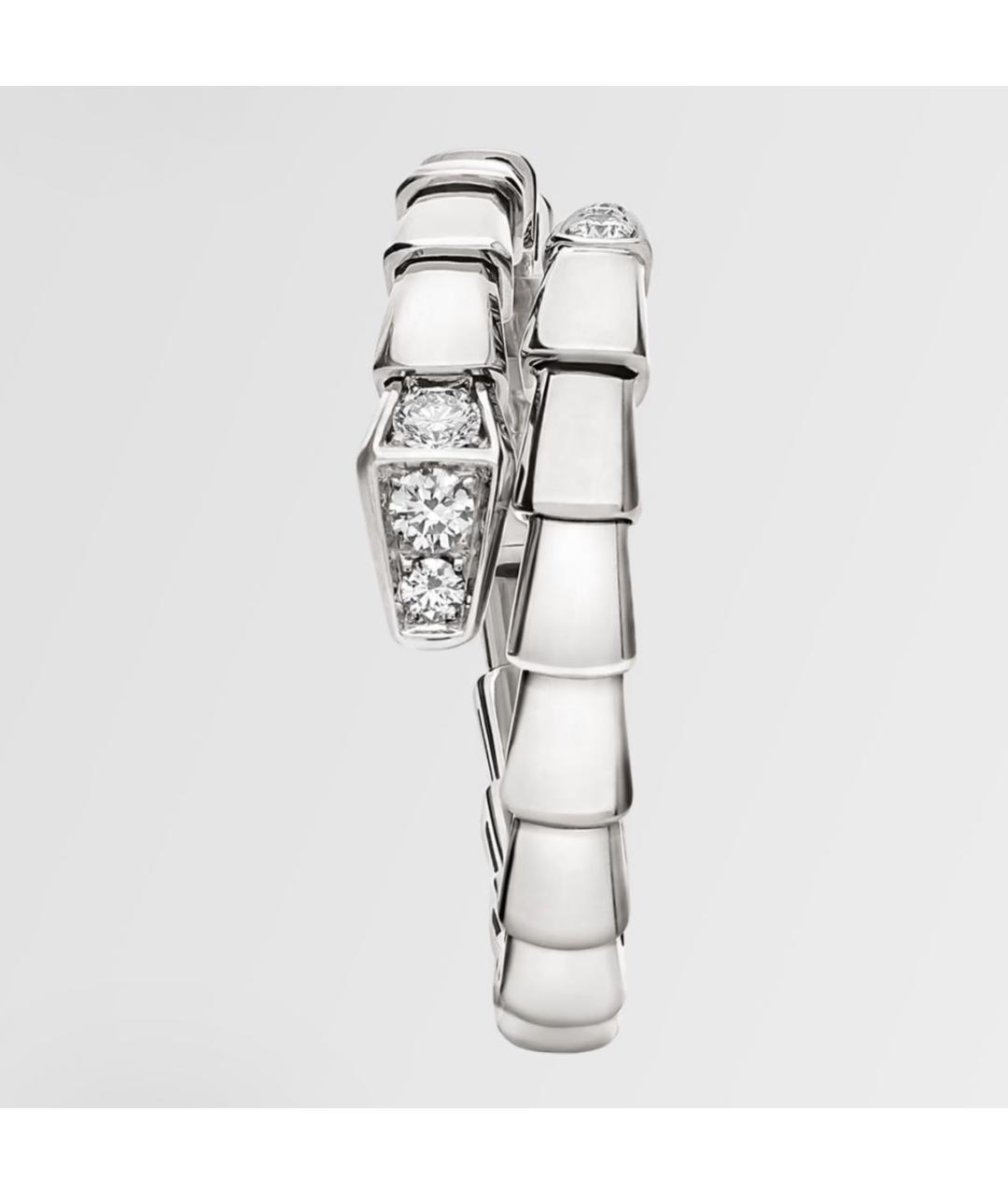 BVLGARI Серебряное кольцо из белого золота, фото 3
