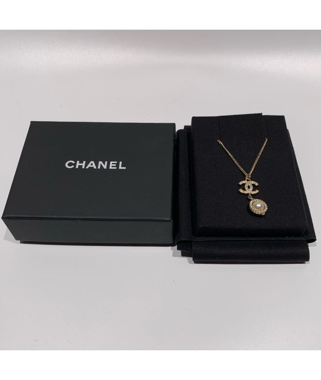 CHANEL Золотая подвеска, фото 2