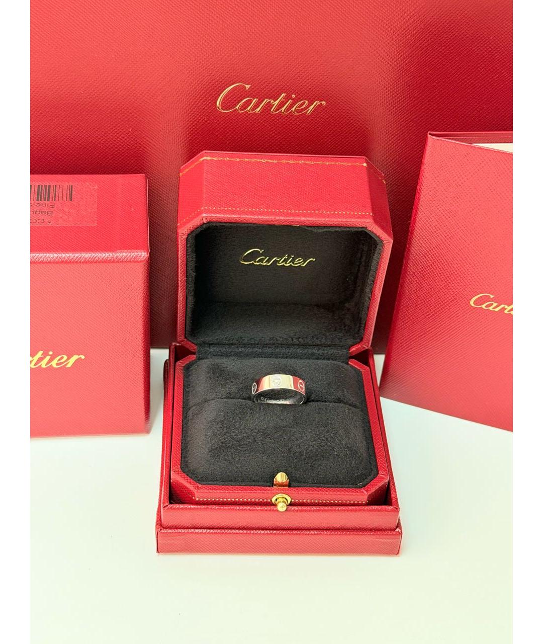 CARTIER Белое кольцо из белого золота, фото 3