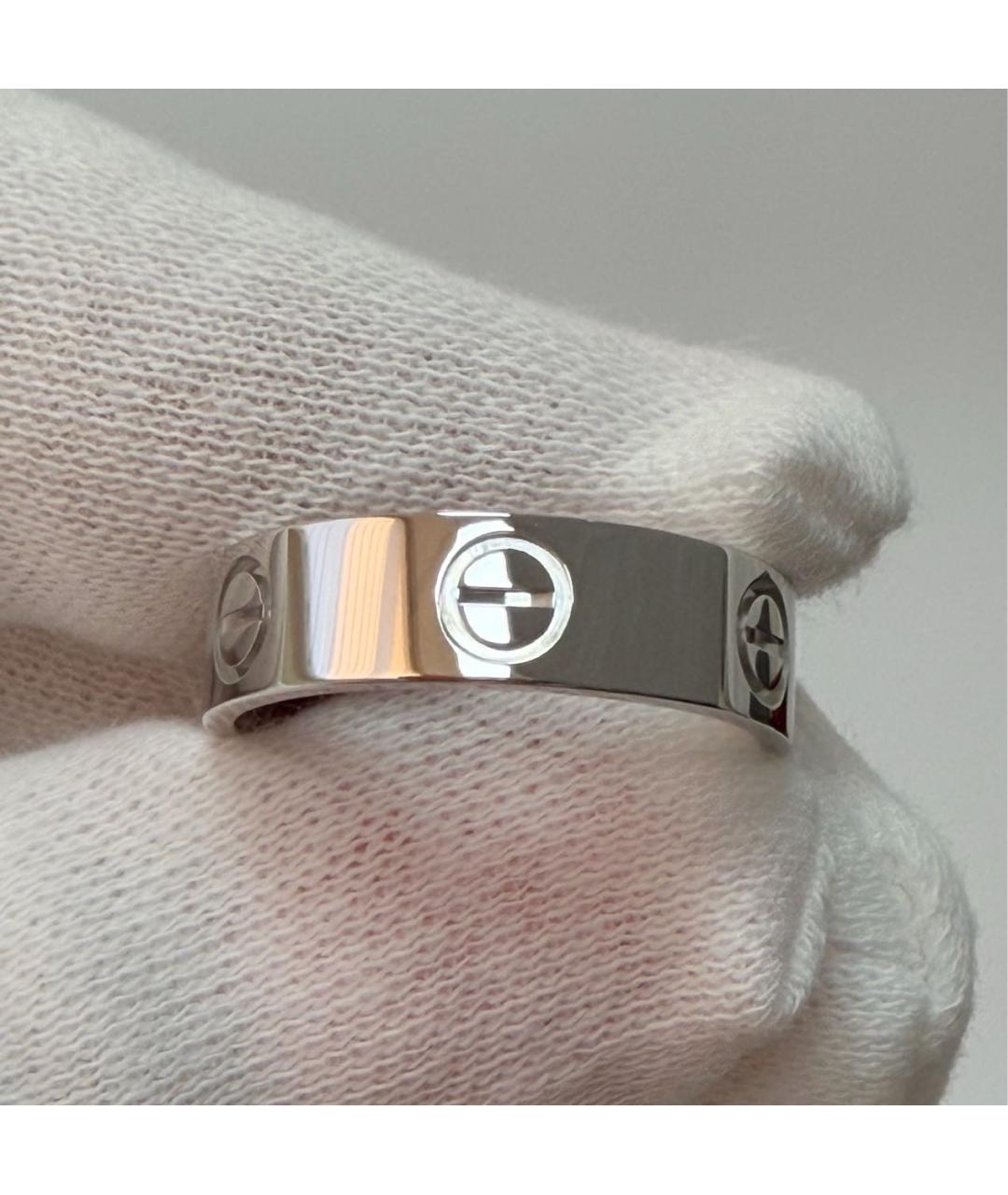 CARTIER Белое кольцо из белого золота, фото 5