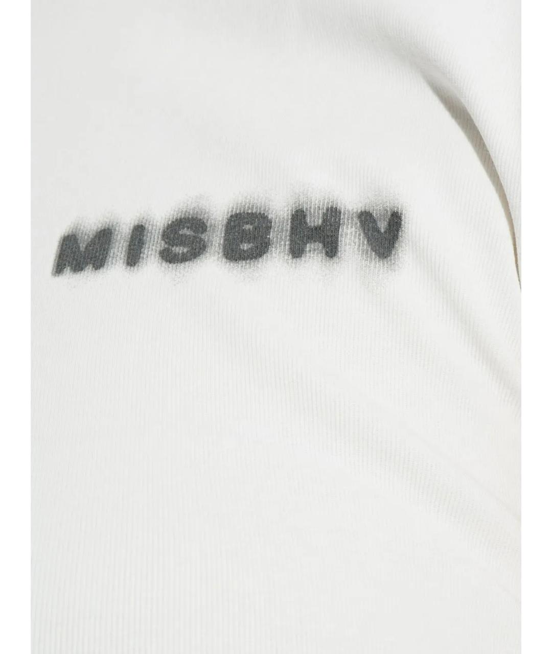 MISBHV Белая хлопковая футболка, фото 2