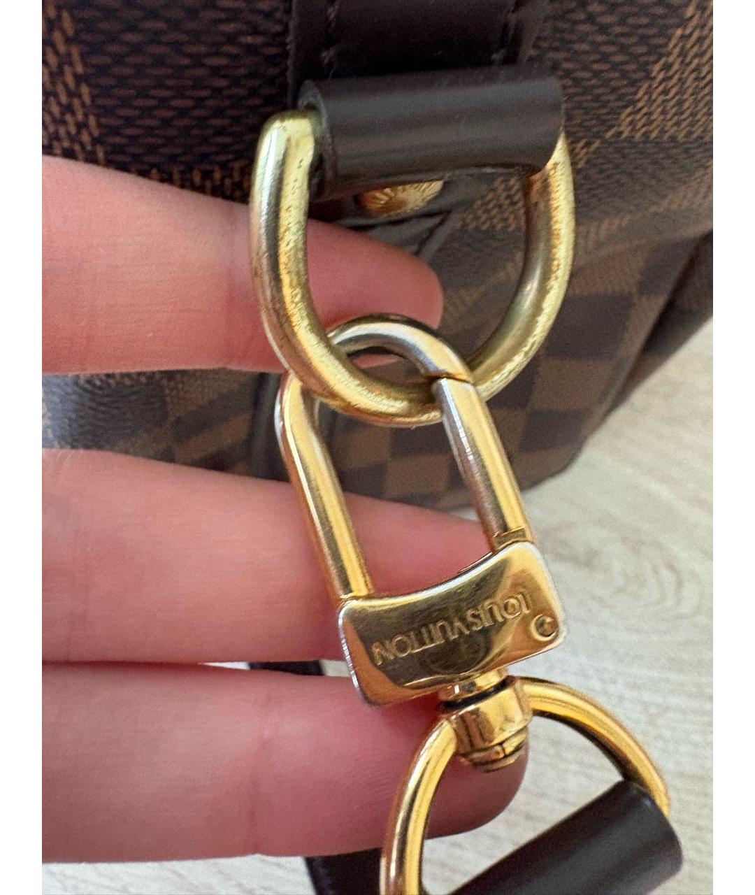 LOUIS VUITTON Коричневая сумка тоут, фото 7