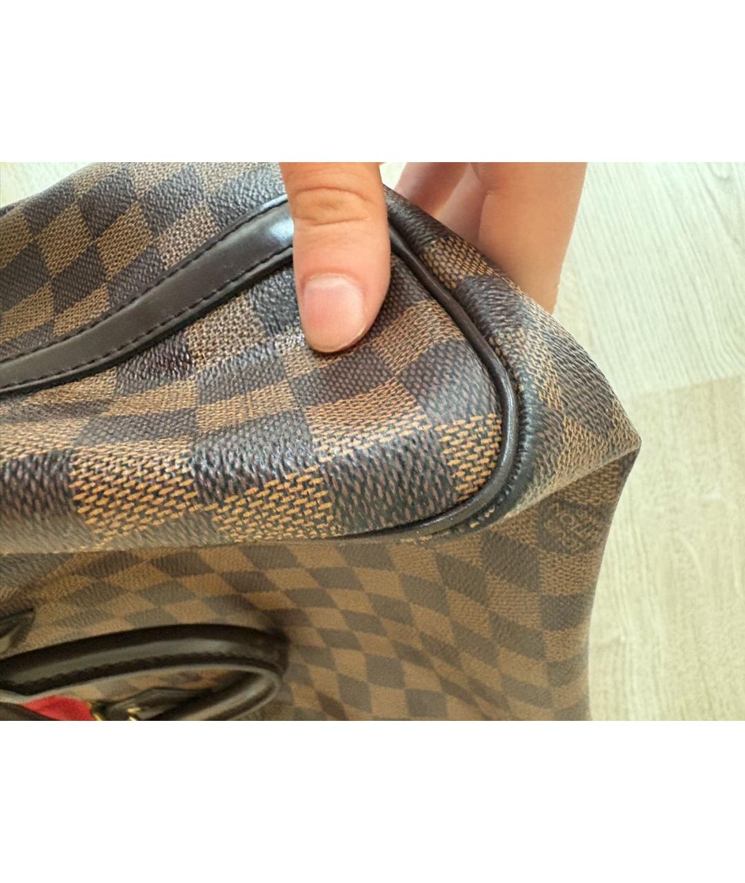 LOUIS VUITTON Коричневая сумка тоут, фото 5