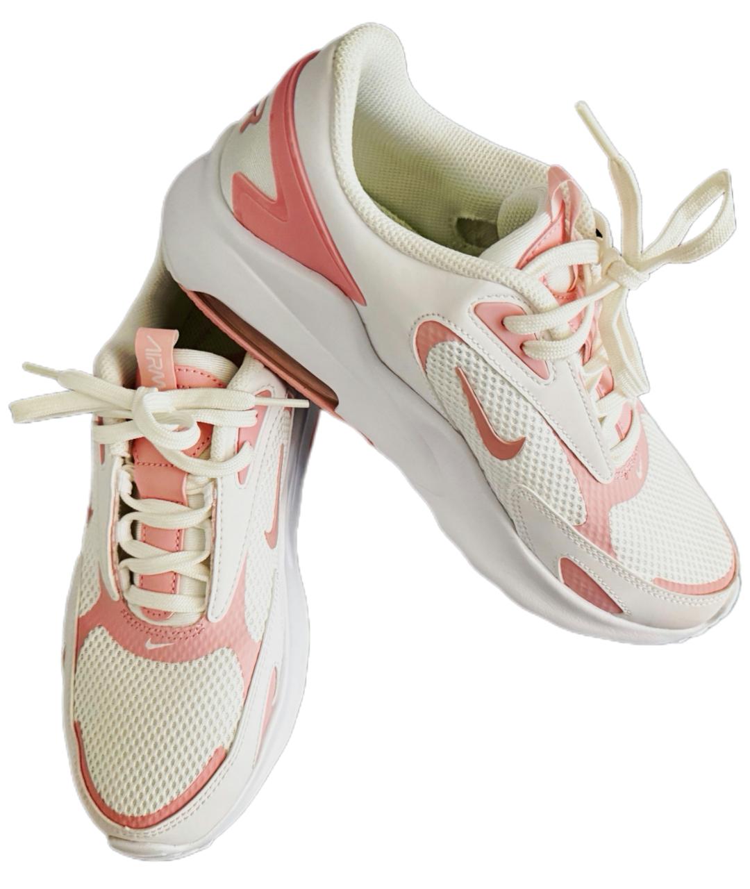 NIKE Белые текстильные кроссовки, фото 5