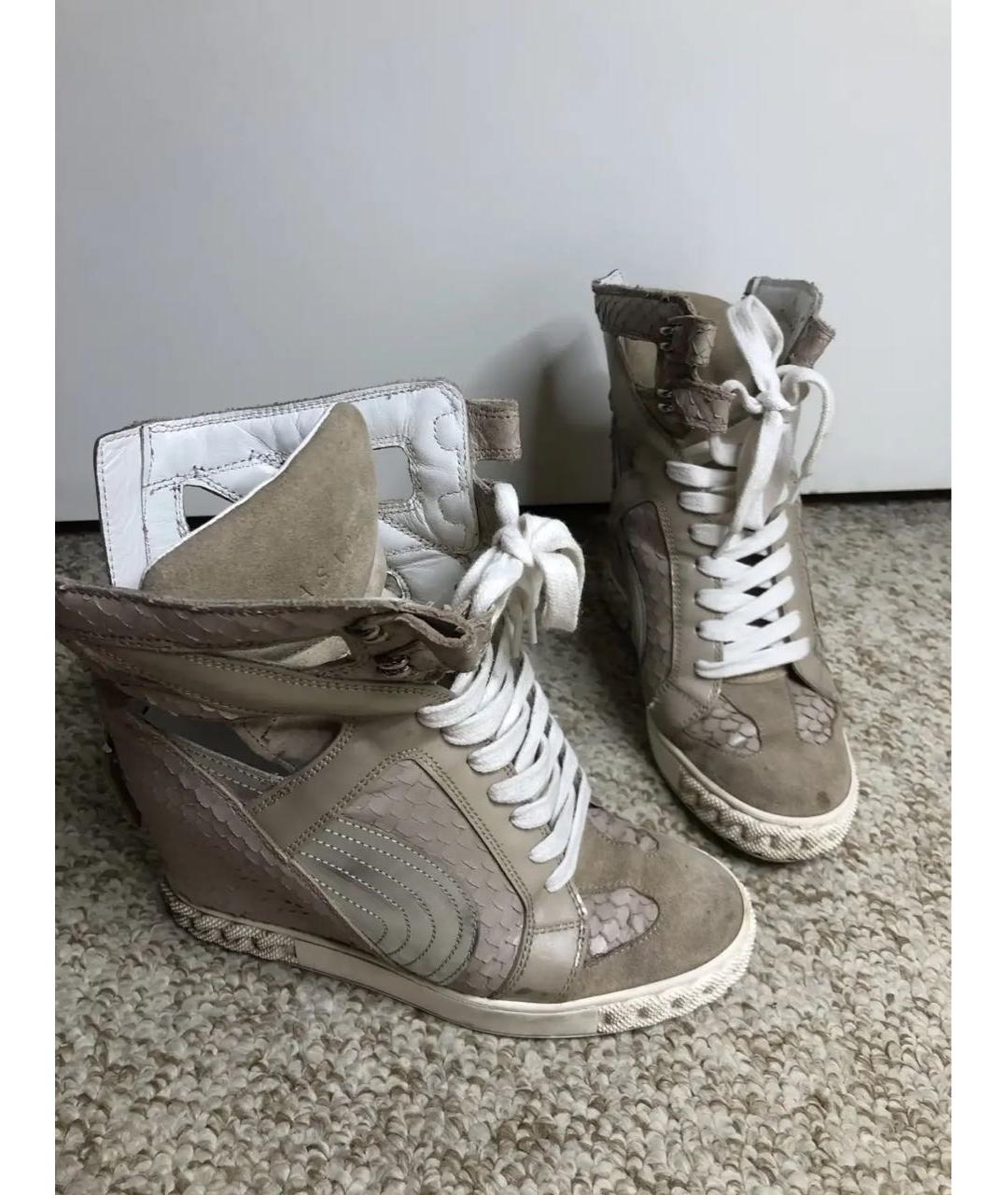 CASADEI Бежевые ботинки, фото 4