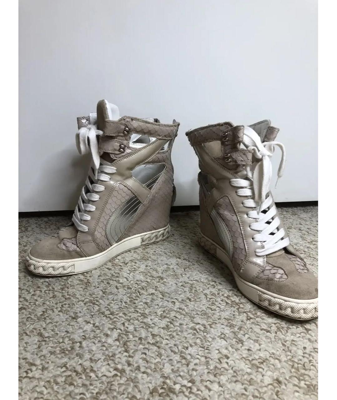 CASADEI Бежевые ботинки, фото 2