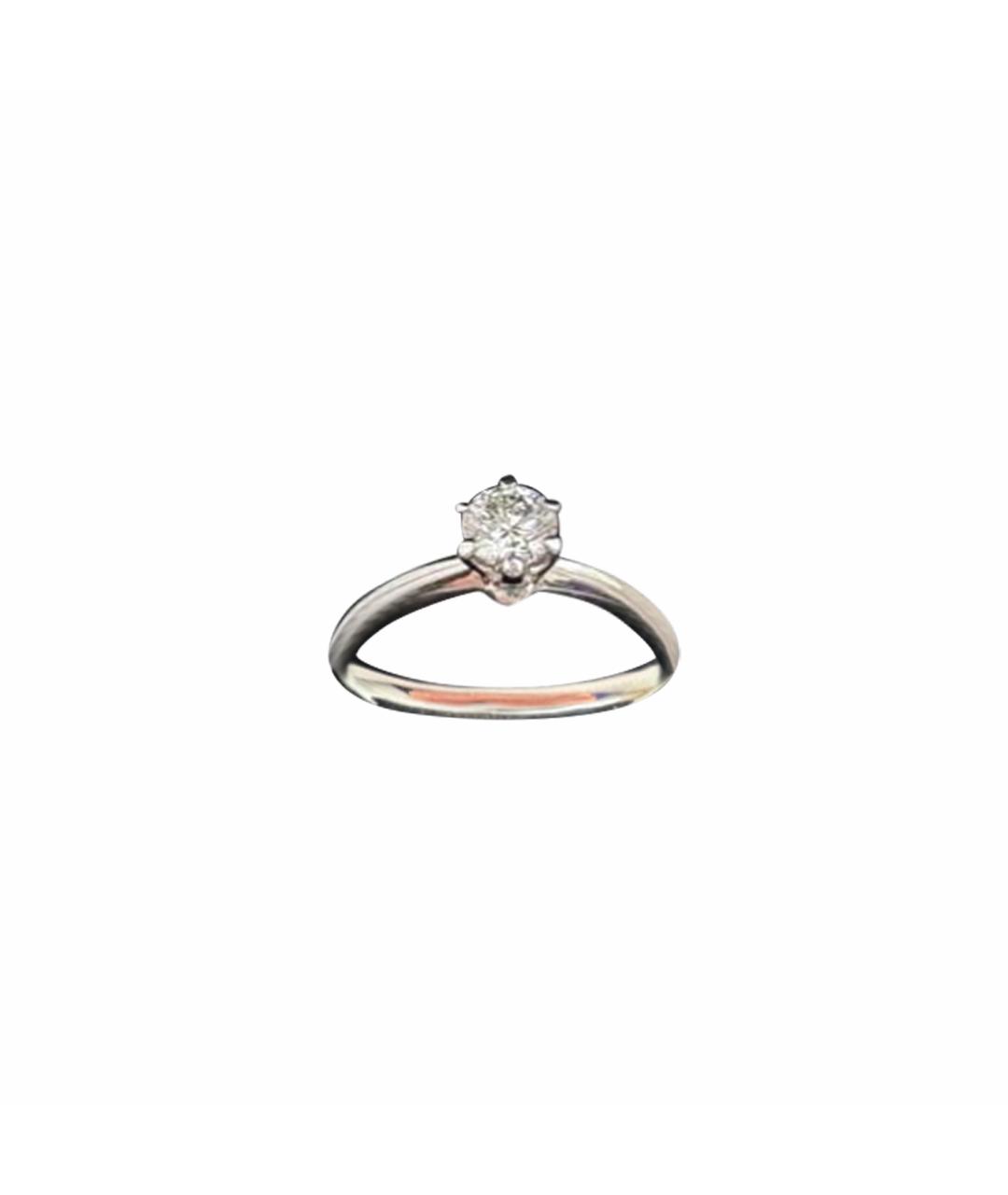 TIFFANY&CO Серебряное платиновое кольцо, фото 1