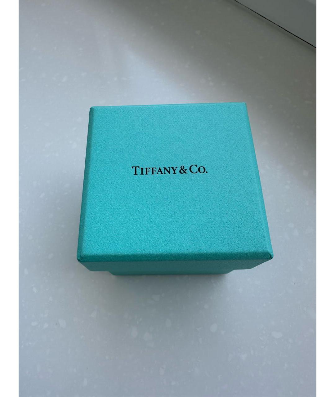 TIFFANY&CO Серебряное платиновое кольцо, фото 7