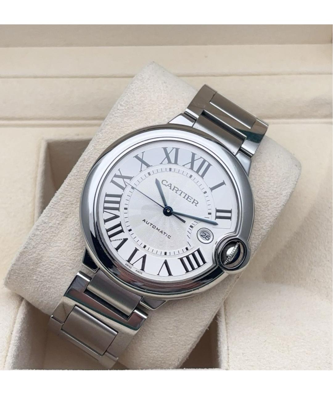 CARTIER Серебряные часы, фото 2