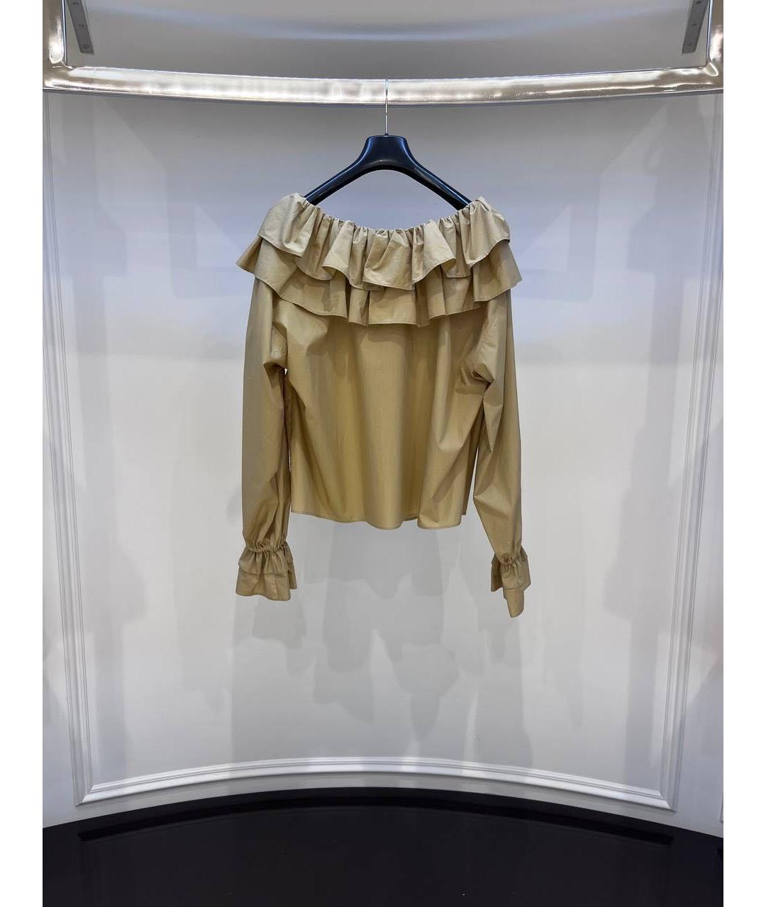 MSGM Бежевая блузы, фото 2
