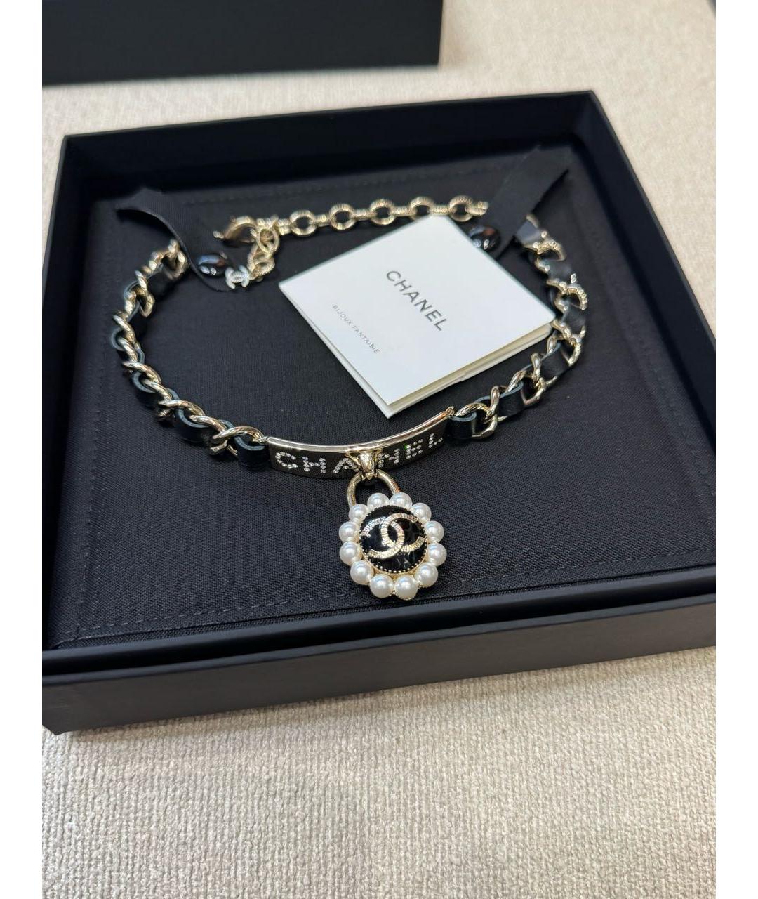 CHANEL Золотой чокер, фото 2